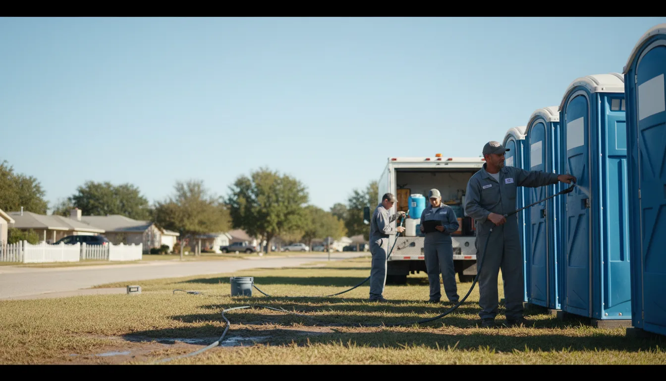 Long-Term Portable Toilet Rental in Barnwell, SC near me